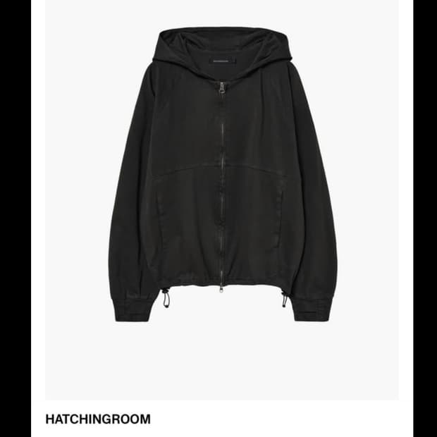 해칭룸 실켓 후디(3사이즈) 다크 그린