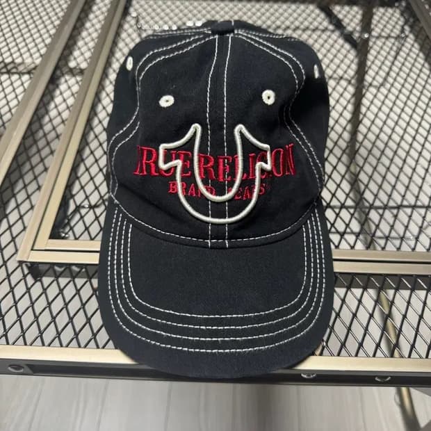 트루릴리젼 데님 스티치 볼캡