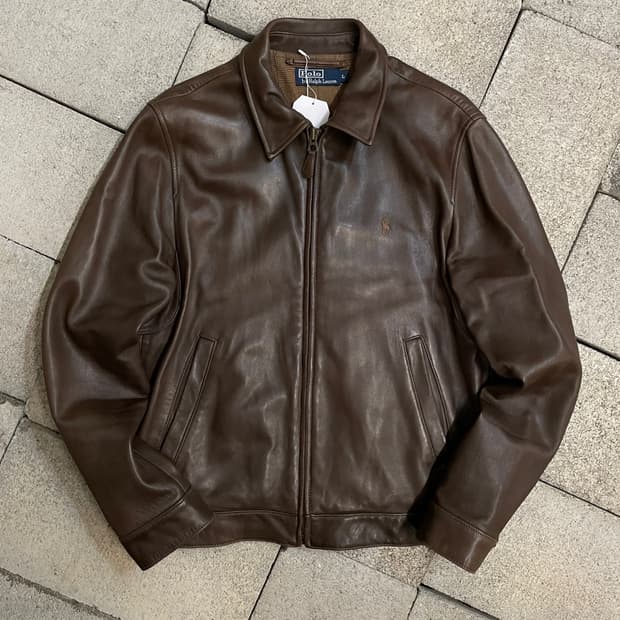 폴로 랄프로렌 맥스웰 레더 자켓