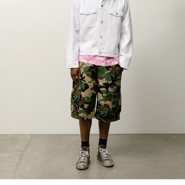 스투시 카고 쇼츠 립스탑 팝니다.