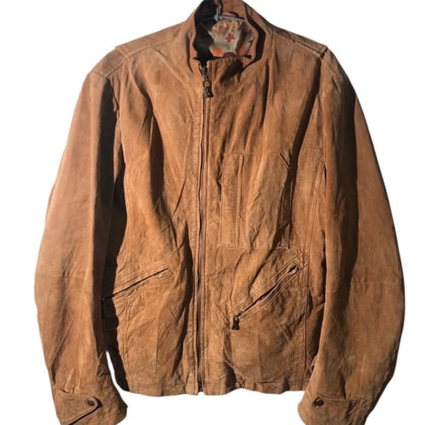 semantic design 리얼 레더 자켓