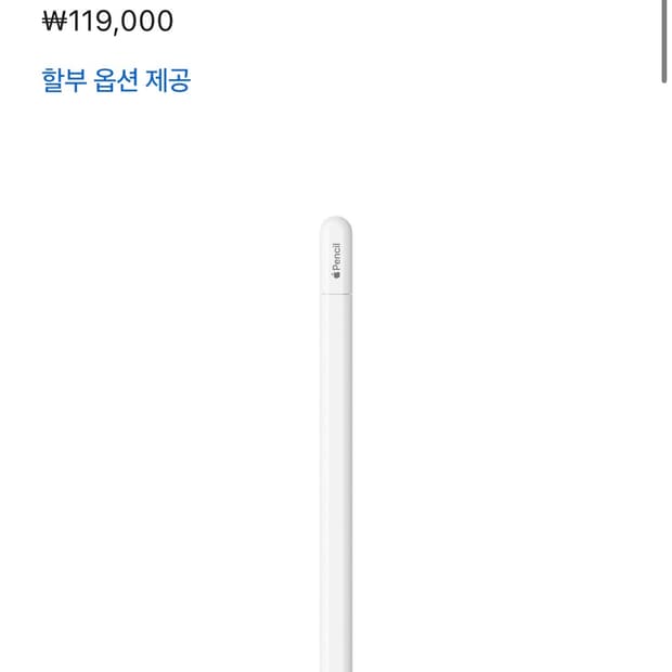 애플펜슬 usb-c타입