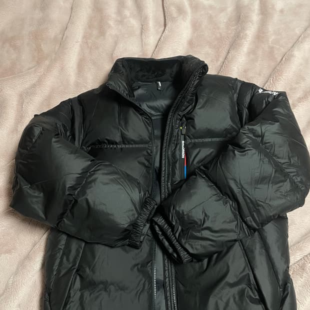 살로몬 컨투어 패딩 블랙 M