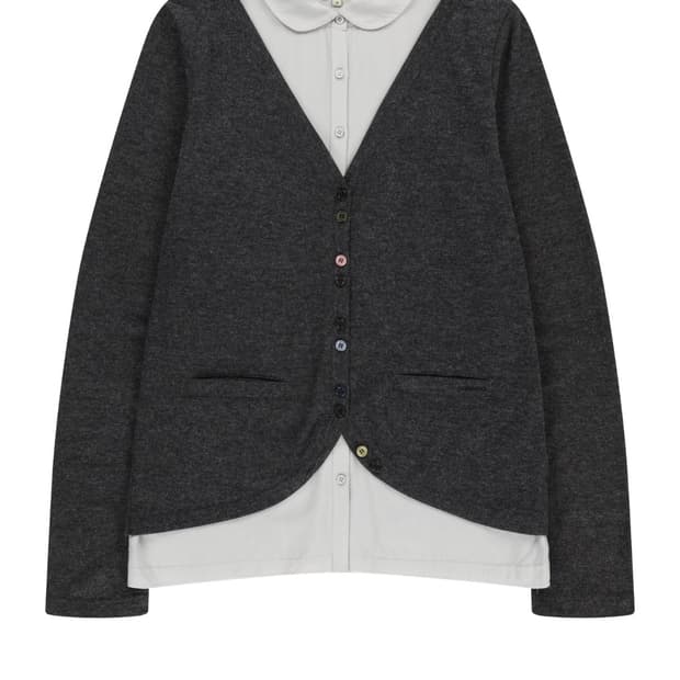 코이세이오 레이어드 셔츠 가디건 2사이즈 