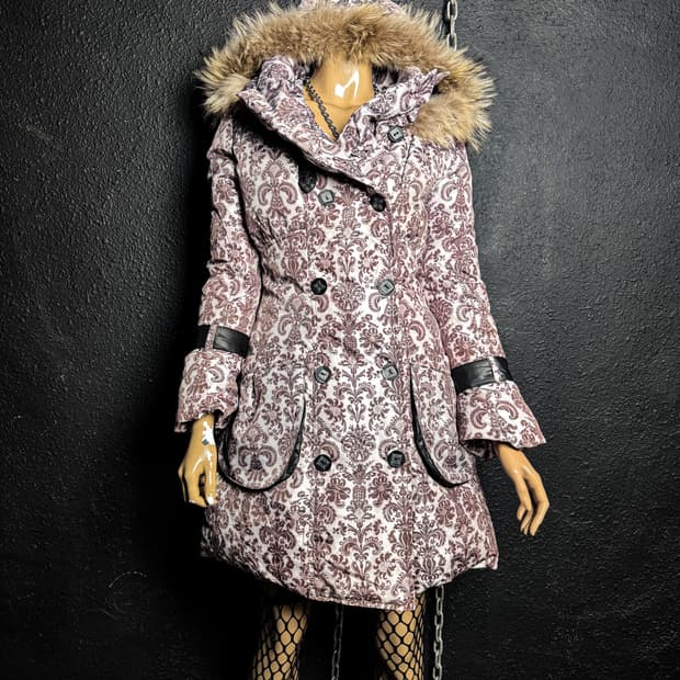 GIANFRANCO FERRE – Damask Pattern Fur