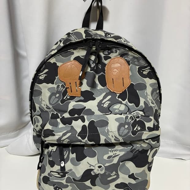 베이프 x 스투시 협업 30주년 기념 카모 백팩