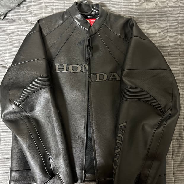 혼다모터사이클 레더 라이더 자켓 M