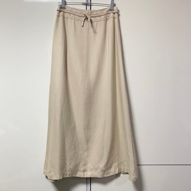 레이스 모리걸 아일렛 롱스커트