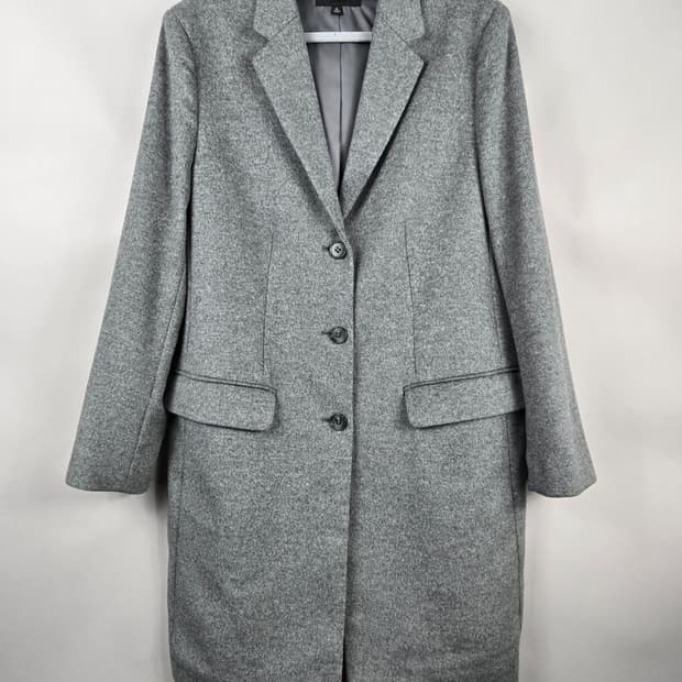 [무료배송]유니클로 XL 여성 캐시미어 블렌드 체스터 코트