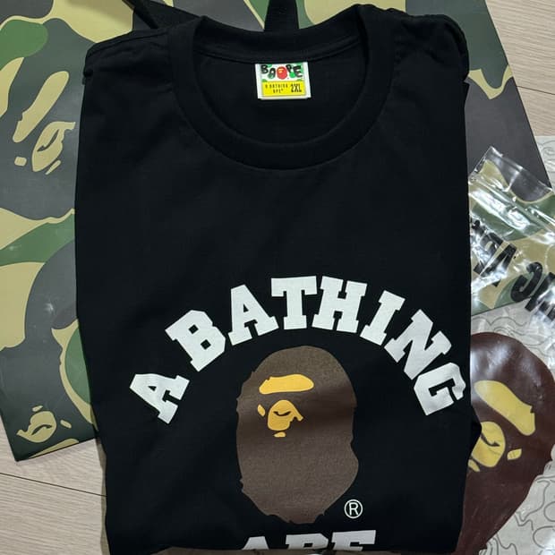 BAPE 베이프 반팔티 3XL