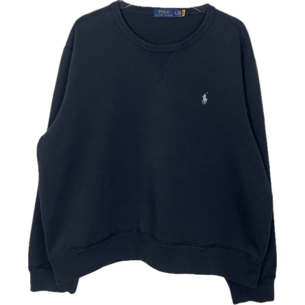 [XL] 폴로 랄프로렌 자수 로고 스웻셔츠 맨투맨 QR인증