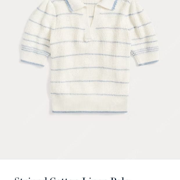 폴로랄프로렌 반팔니트 XXL