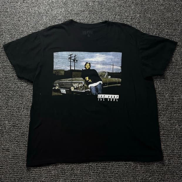 USA 오리지날 빈티지 NWA 아이스 큐브 티셔츠 4565