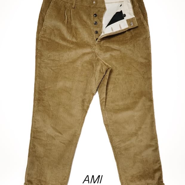 AMI 코듀로이 팬츠
