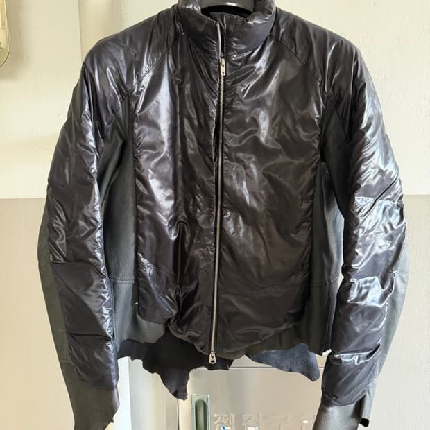 솔로이스트 사슴가죽패딩 12aw 48사이즈