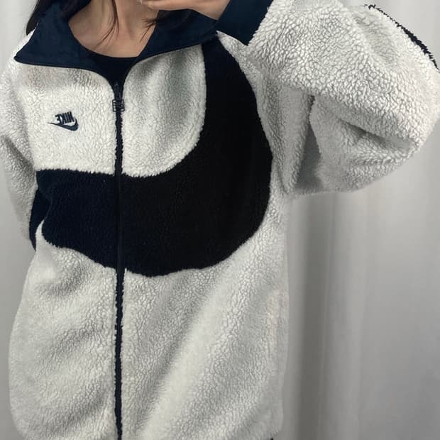 나이키 빅스우시 리버시블 플리스 자켓