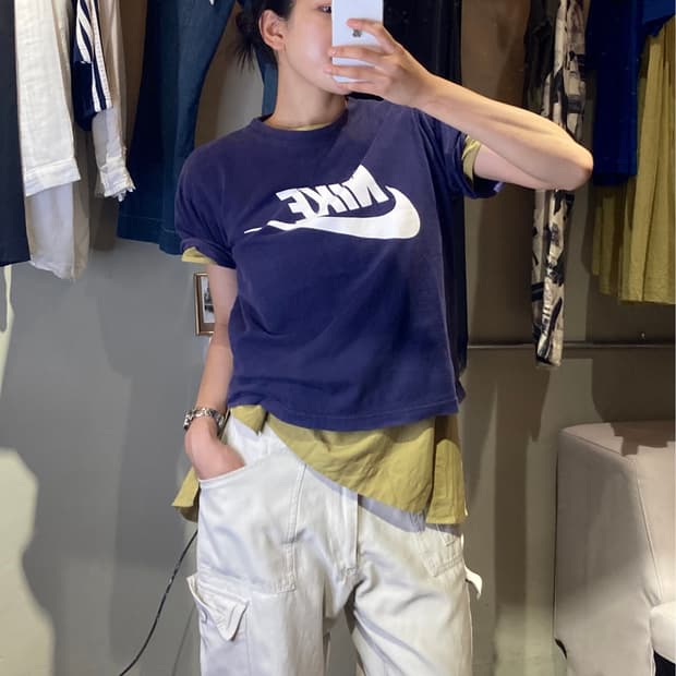 나이키 90’s 네이비 반팔 티