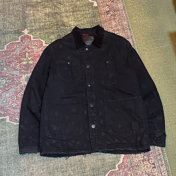 폴로 랄프로렌 디스트레스트 보로 워크 초어자켓