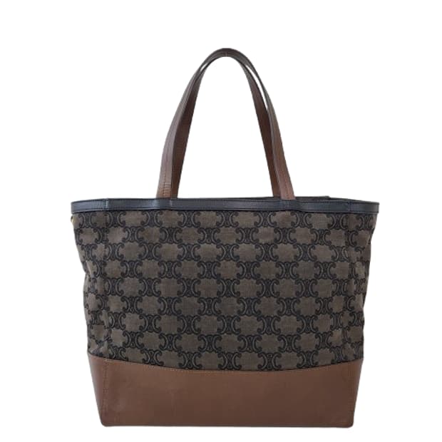 정품 셀린느 마카담 트리옹프 로고패턴 토트/숄더백