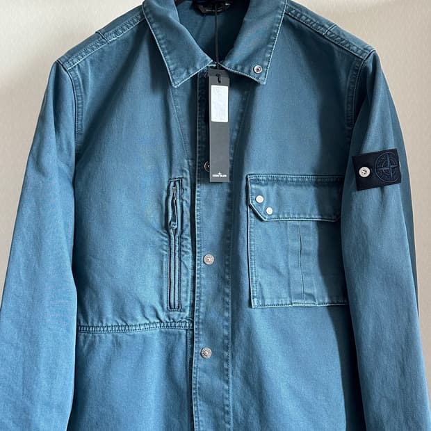 스톤아일랜드 라이트 불 데님 자켓 26ss 새상품