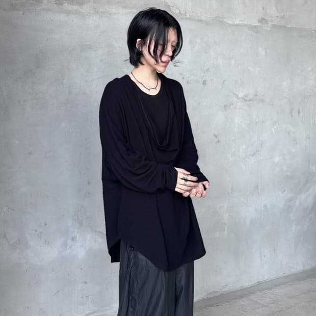 Julius 25SS drape cut sew