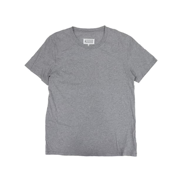 메종 마르지엘라 티셔츠 코튼 그레이 