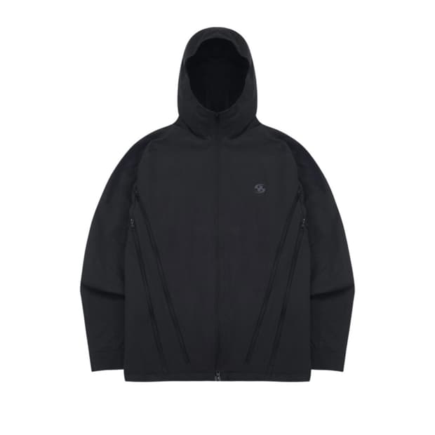 산산기어 22FW 지퍼 자켓 BLACK