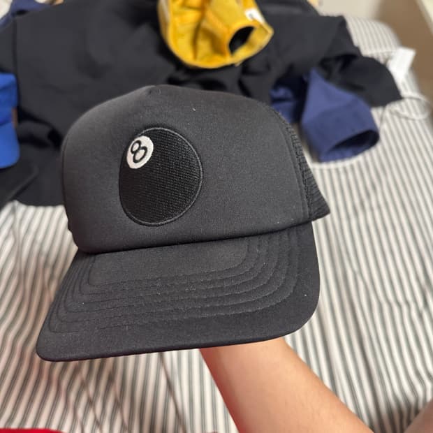 스투시 트러커캡