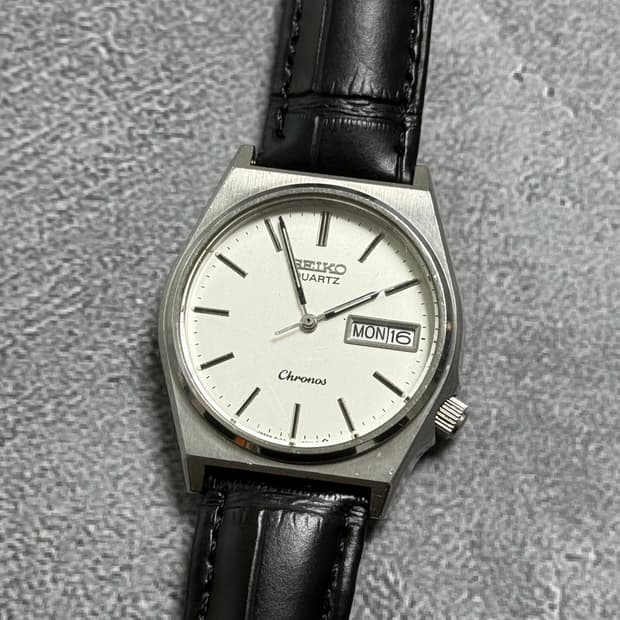 세이코 Seiko Chronos 쿼츠 데이 데이트