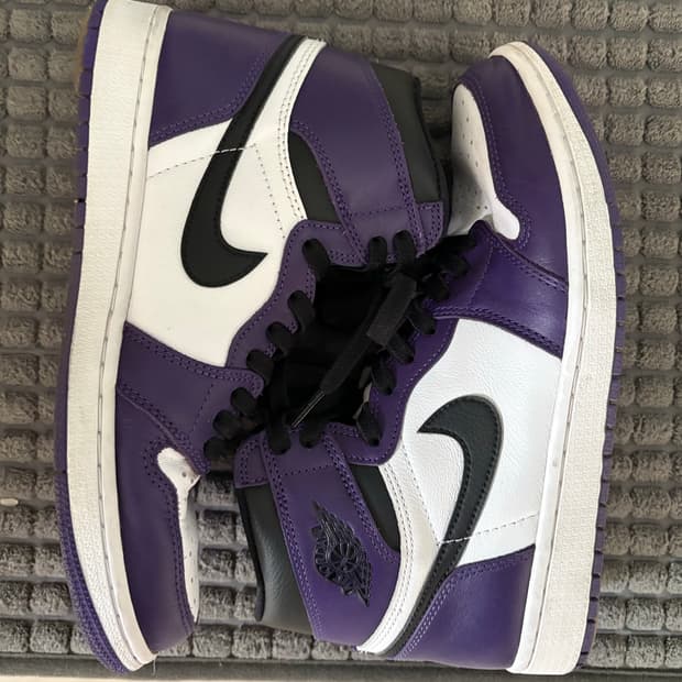 조던1 하이 코트 퍼플 265