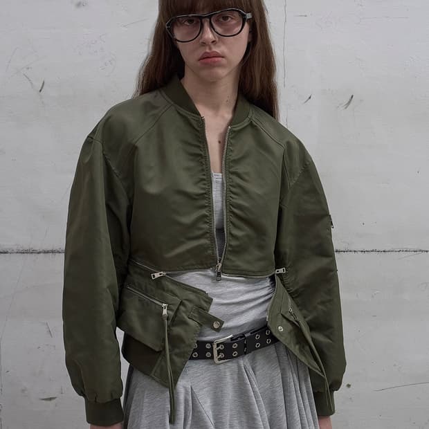 LCDC DETACHABLE-POCKET BLOUSON JACKET