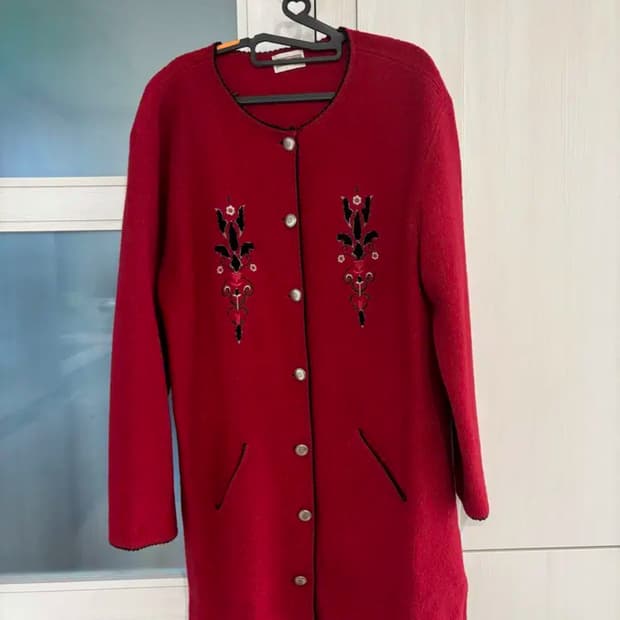 유럽빈티지ㅡ울 반코트 가디건 자켓(드라이완료)