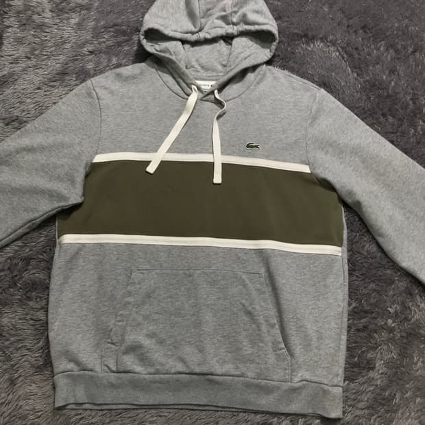 [[XL, A급] 라코스테(LACOSTE) 후드티셔츠@493
