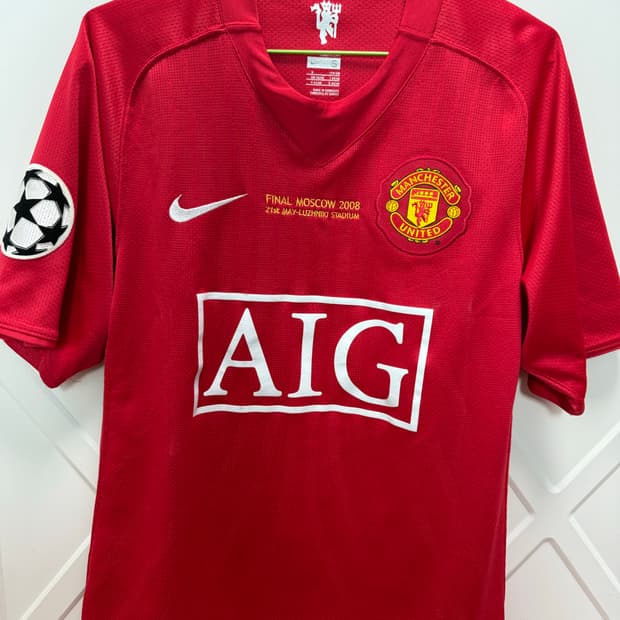 07-08 맨유 비디치 유니폼