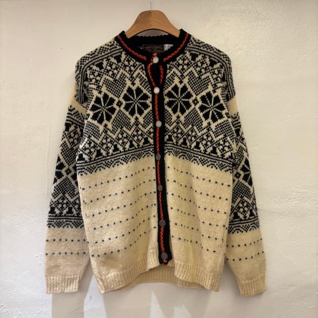 에디바우어 홀리데이 울 니트 가디건