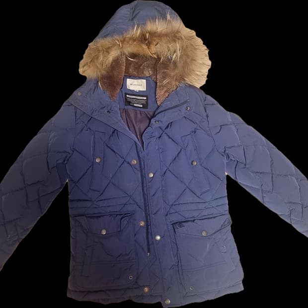 빈폴 bean pole 빈티지 네이비 점퍼 패딩 아우터 팝니다