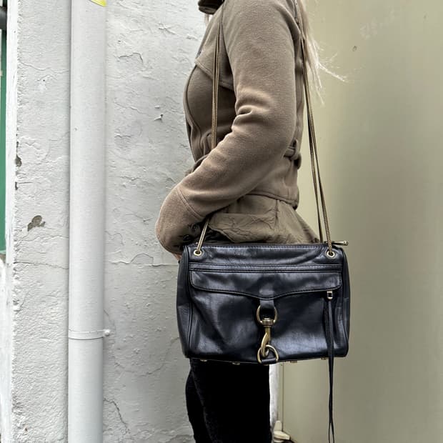 00s 레베카 민코프 앤틱 브라스 크로스백