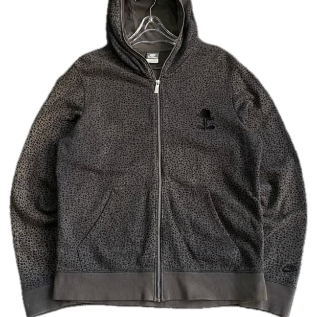 나이키 레오파드 후드집업