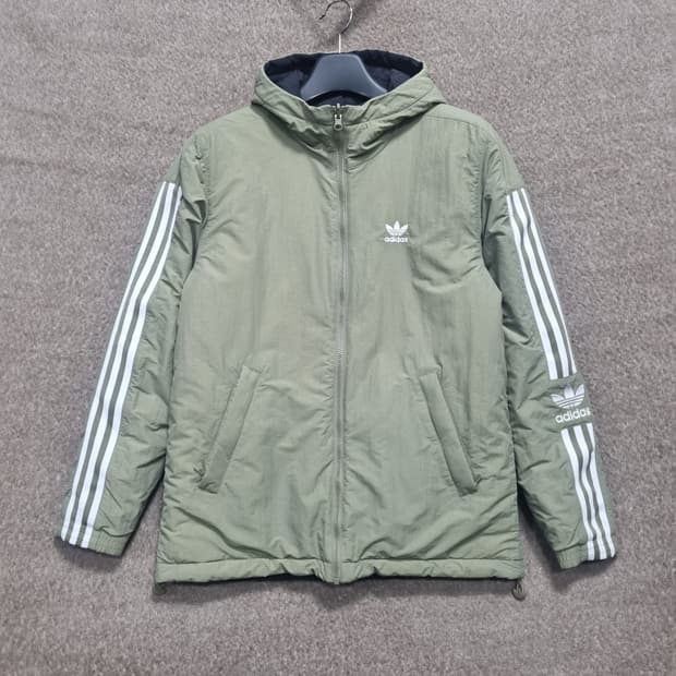 아디다스 남성 리버시블 락업 패딩자켓