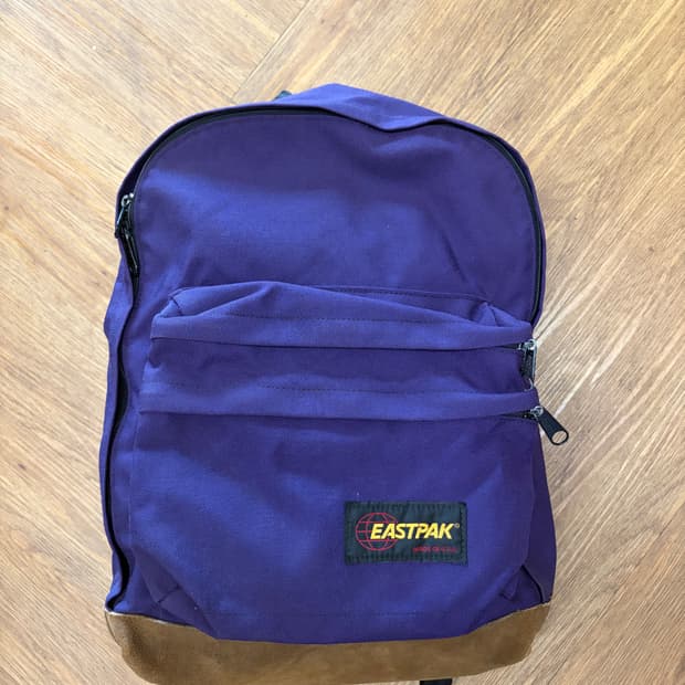 N11. Made in usa 이스트팩백팩 빈티지 스웨이드