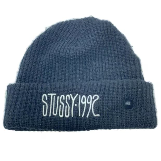 스투시 STUSSY 1992 자수 비니