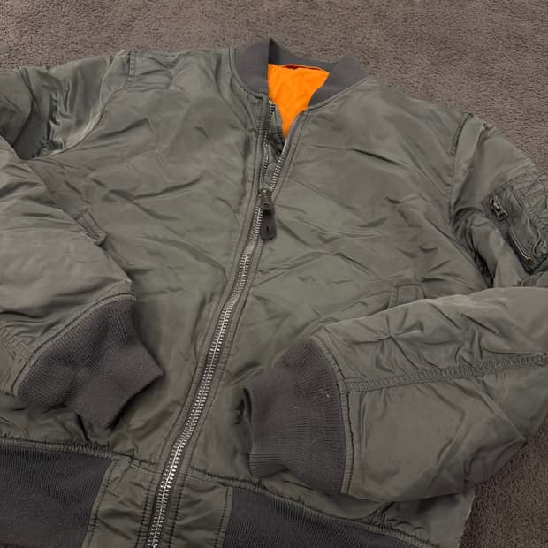 [정품/XL] 90s 알파인더스트리 ma-1 리버시블 항공점퍼