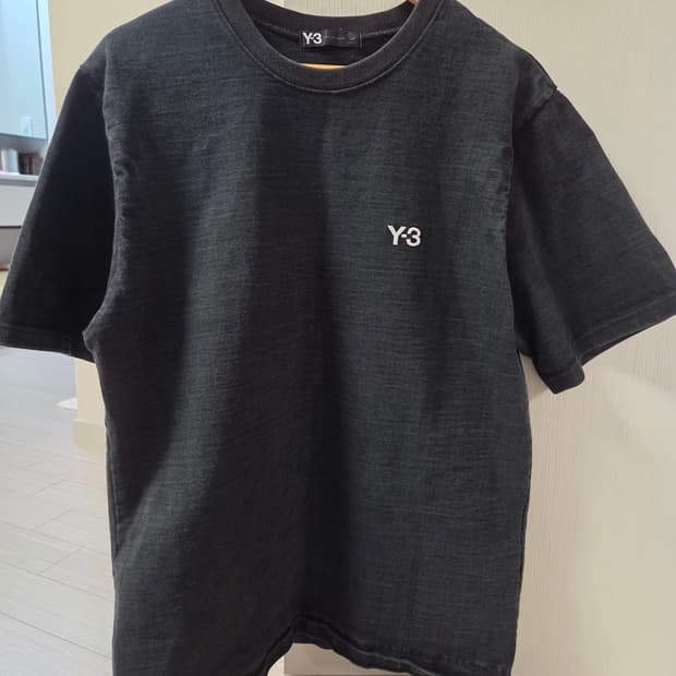 Y3 요지야마모토 아디다스 워싱반팔티