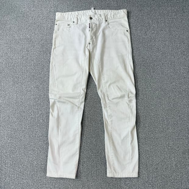 DSQUARED2 디스퀘어드2 화이트 데님 32-33