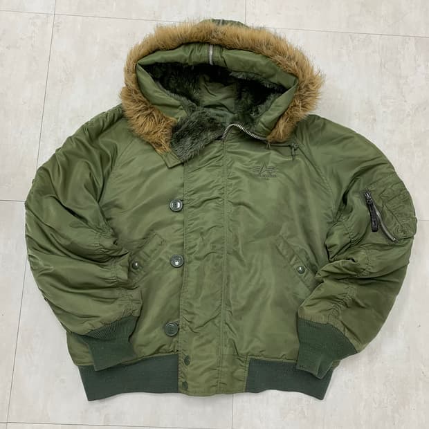 알파인더스트리 봄버 자켓 #398