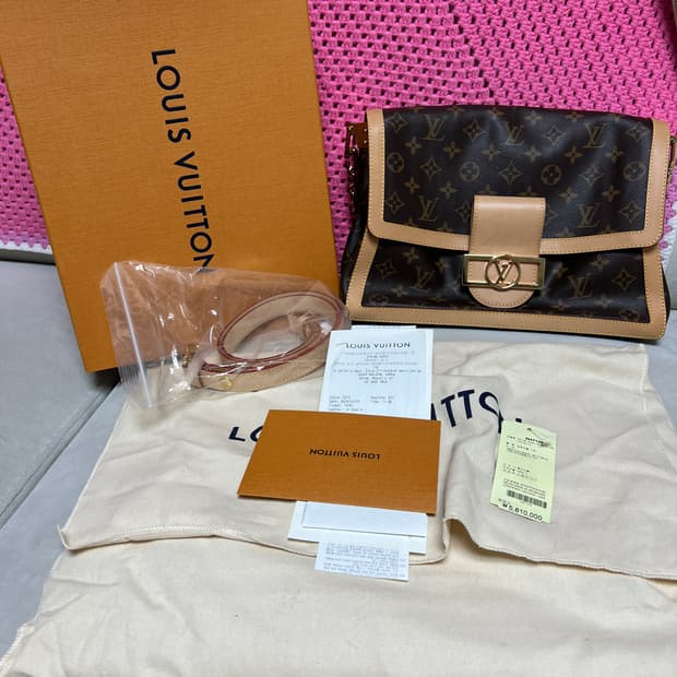 루이비통 모노그램 도핀 소프트 gm 숄더백 m47149