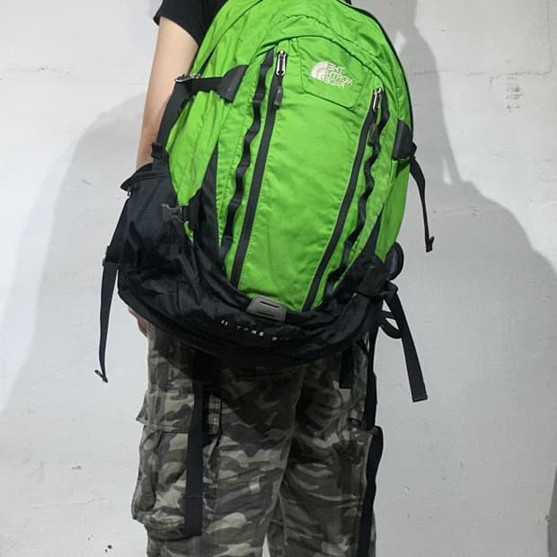 노스페이스 그린 빅샷 백팩 가방