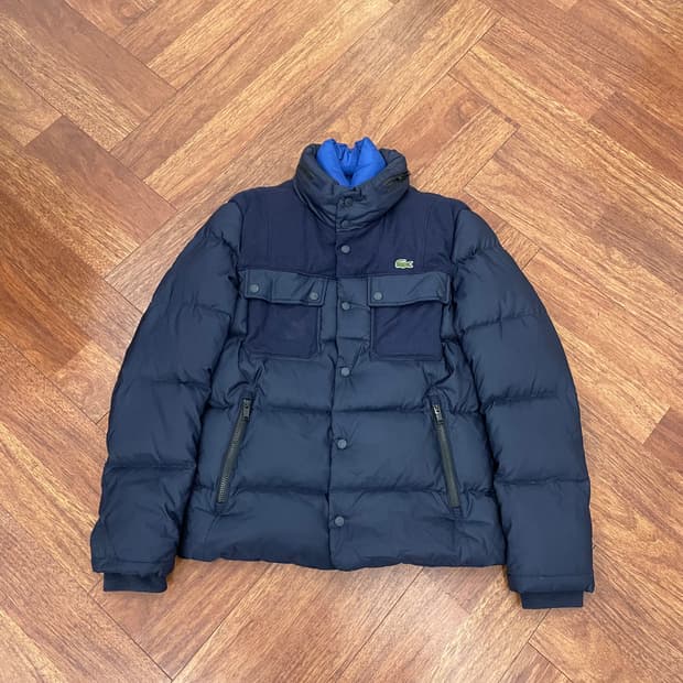 라코스테 구스다운 패딩