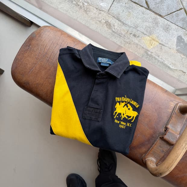 폴로 랄프로렌 럭비 셔츠