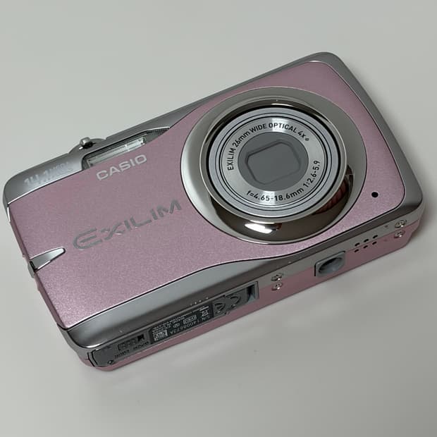 [풀박스] 카시오 z550 핑크 디카 디지털 카메라